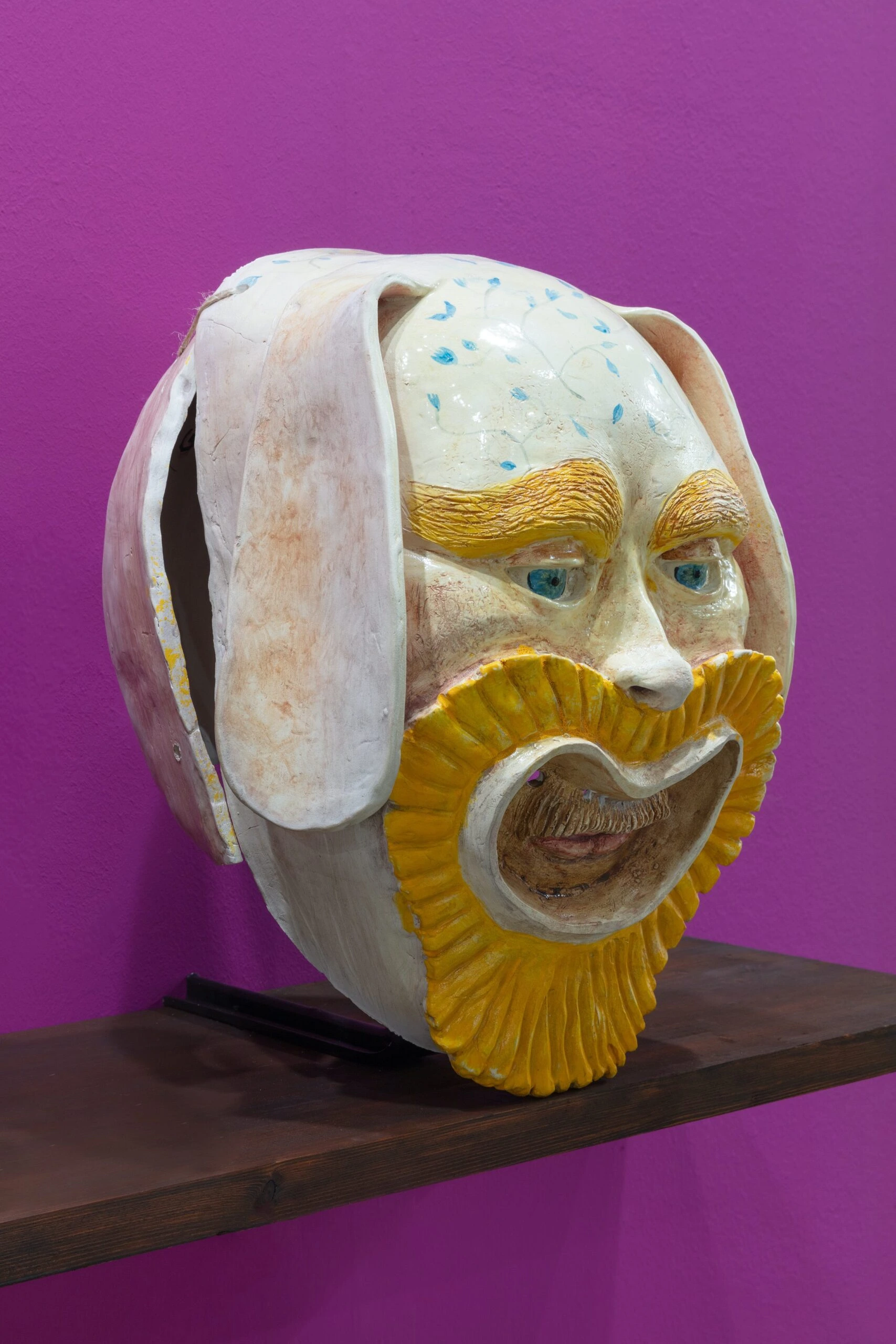 I Am Hymns of The New Temples: Pompeii Ceramic masks #08