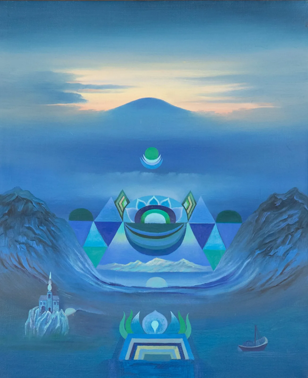 Untitled (Buddhist Composition)