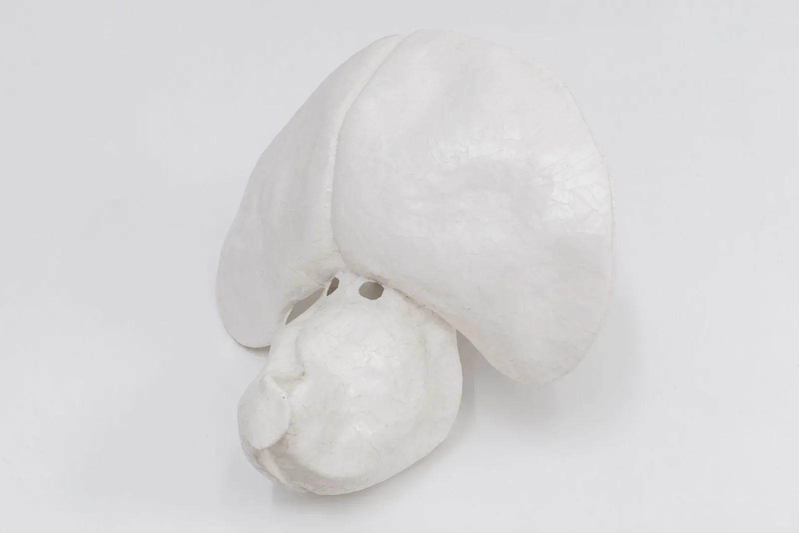 Anna Hulacova, series Let's Talk About Pollination, 2024, papier-mâché (paper and dispersion glue), metal stand, photo by Michal Czanderle, courtesy of Hunt Kastner