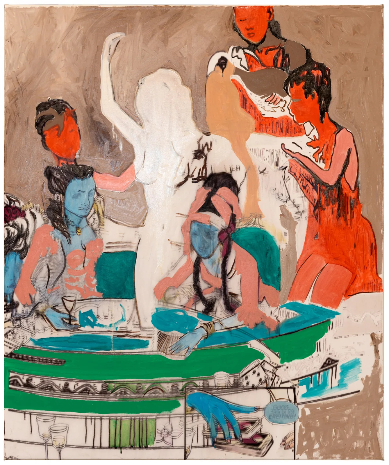 Victoria Colmegna Sweet days of discipline-Bausler Institute? (The jacuzzi one w: girls playing cards) Weiss Falk