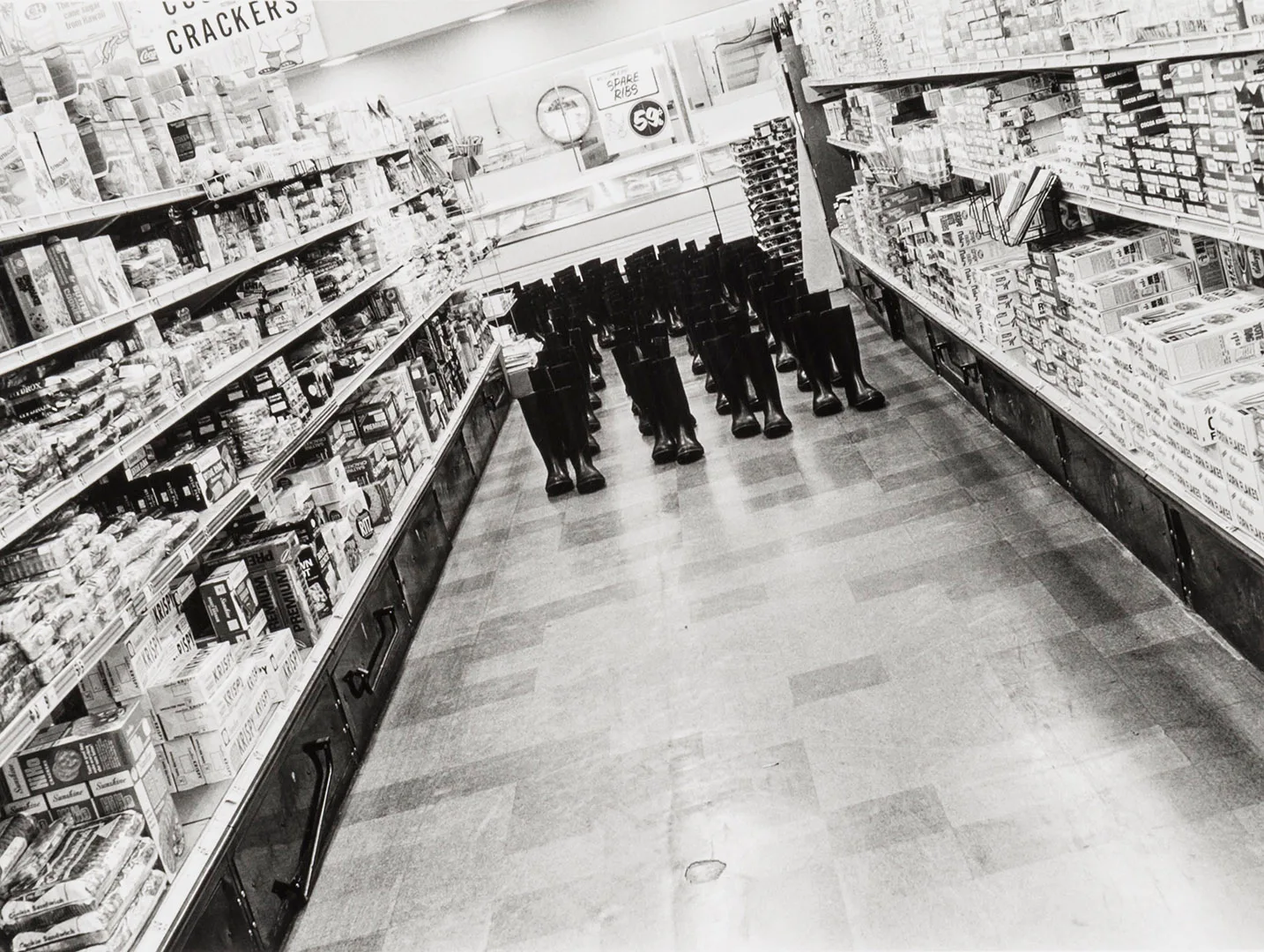 Eleanor Antin 100 Boots in the Market Saltoun