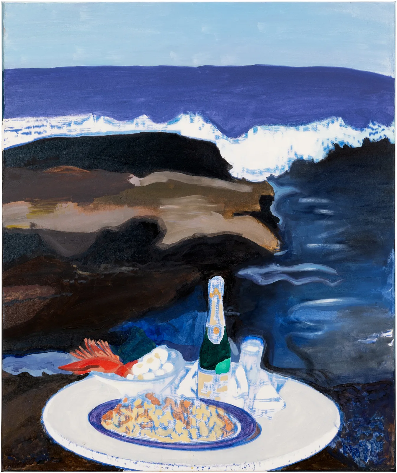 Victoria Colmegna Jose Ignacio (Champagne bottle) Weiss Falk