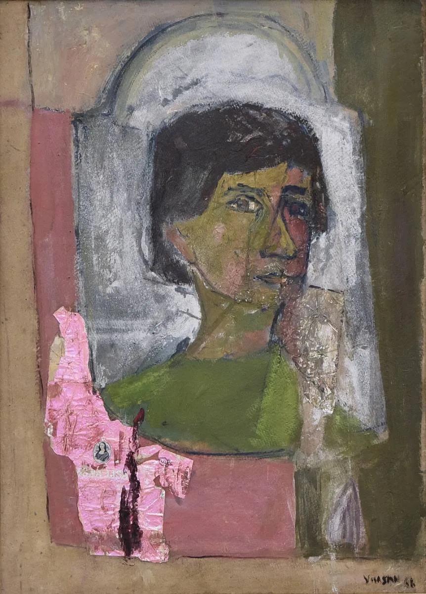 Yvonne Hasan Portrait in the mirror (self portrait) Sector 1