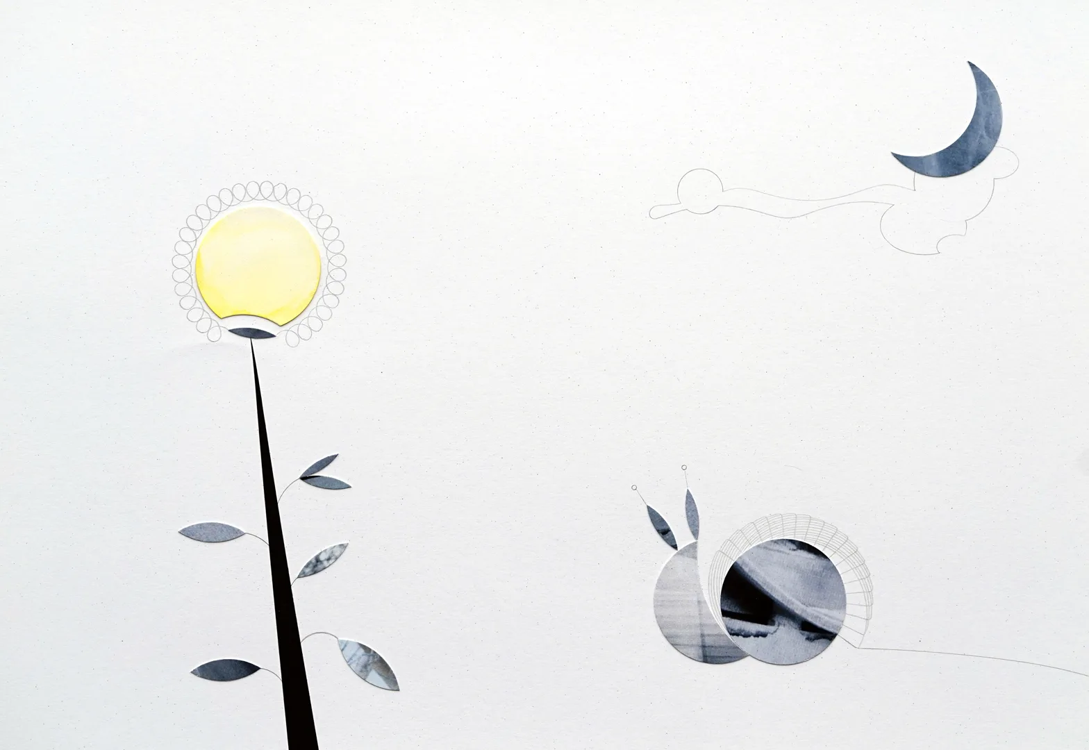 Sergio Breviario Il fiore, la chiocciola e la luna Ex Elettrofonica