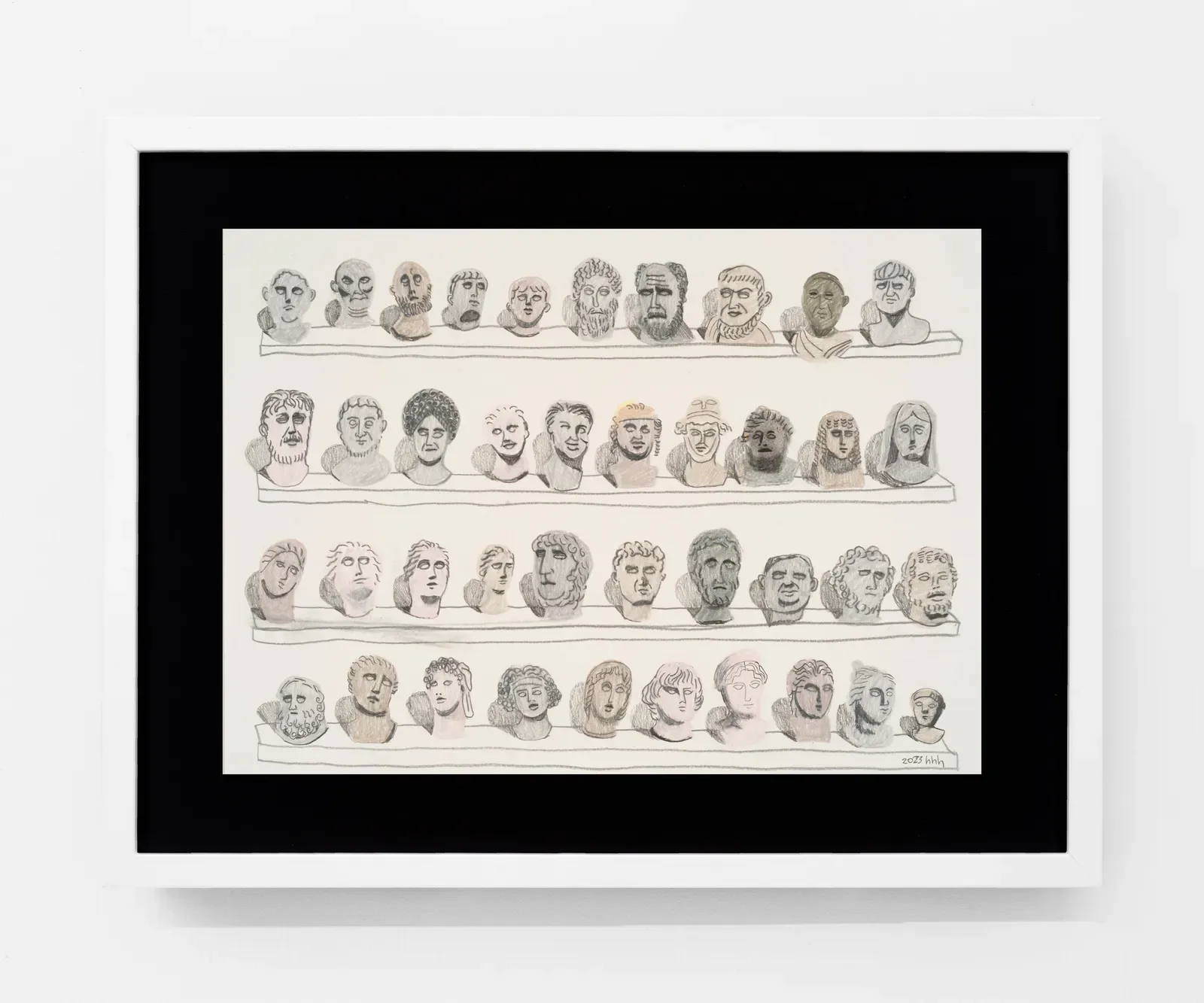 Huang Hai-Hsin Anonymous Roman Portraits Capsule Shanghai
