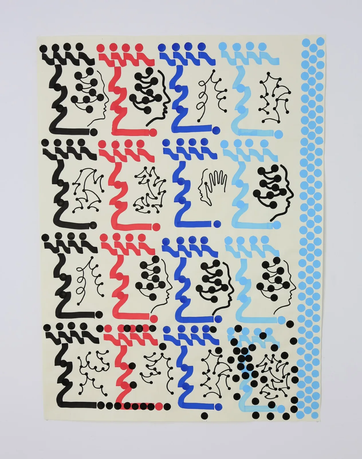 Carlos Amorales Notation for Voice Drawing 10 Umberto Di Marino