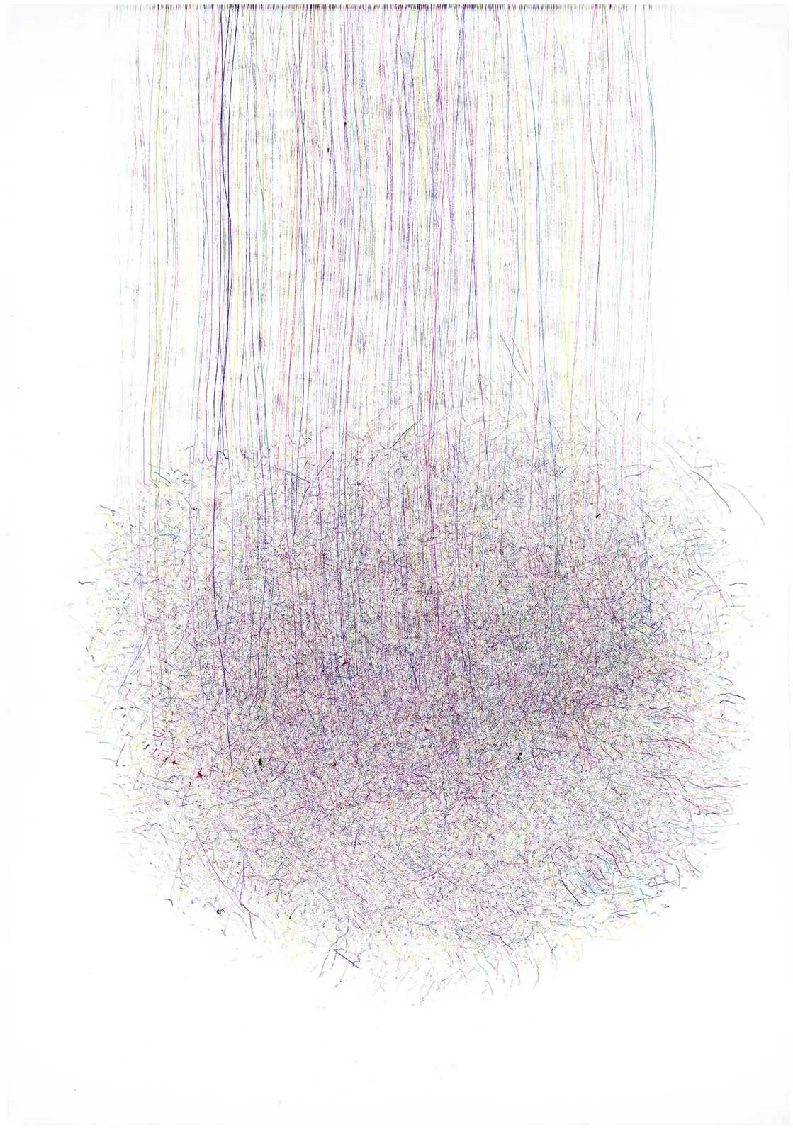 Nadine Fecht study for 'Multitude. Die Vielen als Viele' [Multitude. The Many as Many] Drawing Room