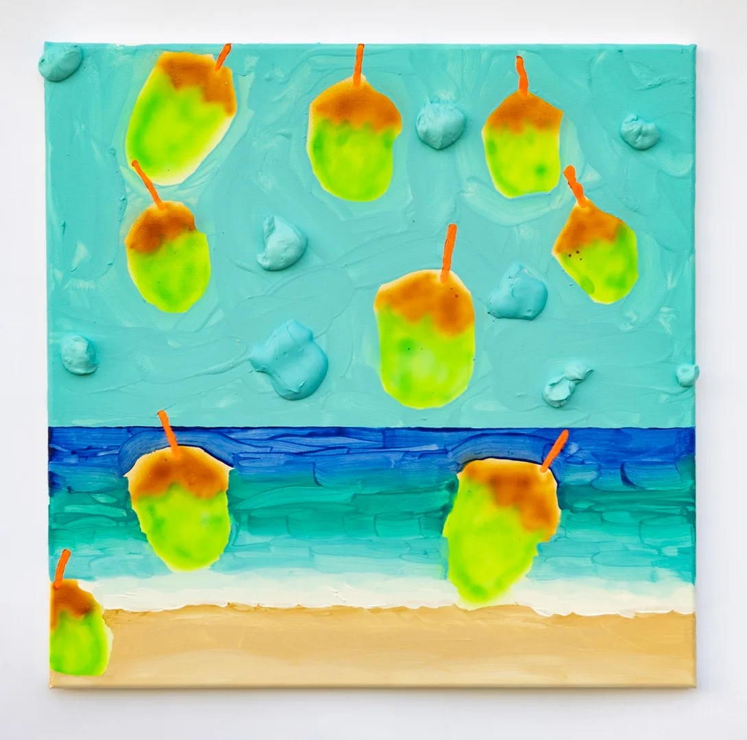 Coconut Rain on The Beach #2