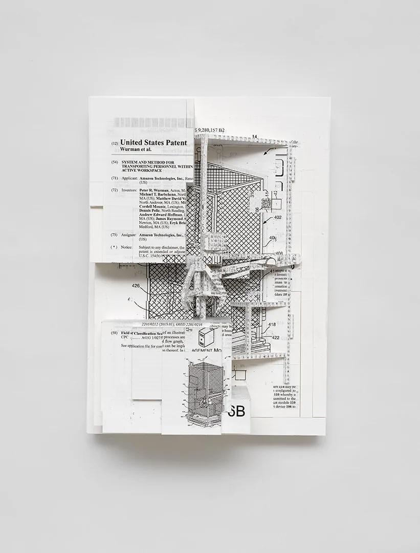 Document Relief 5 (Amazon Worker Cage Patent)