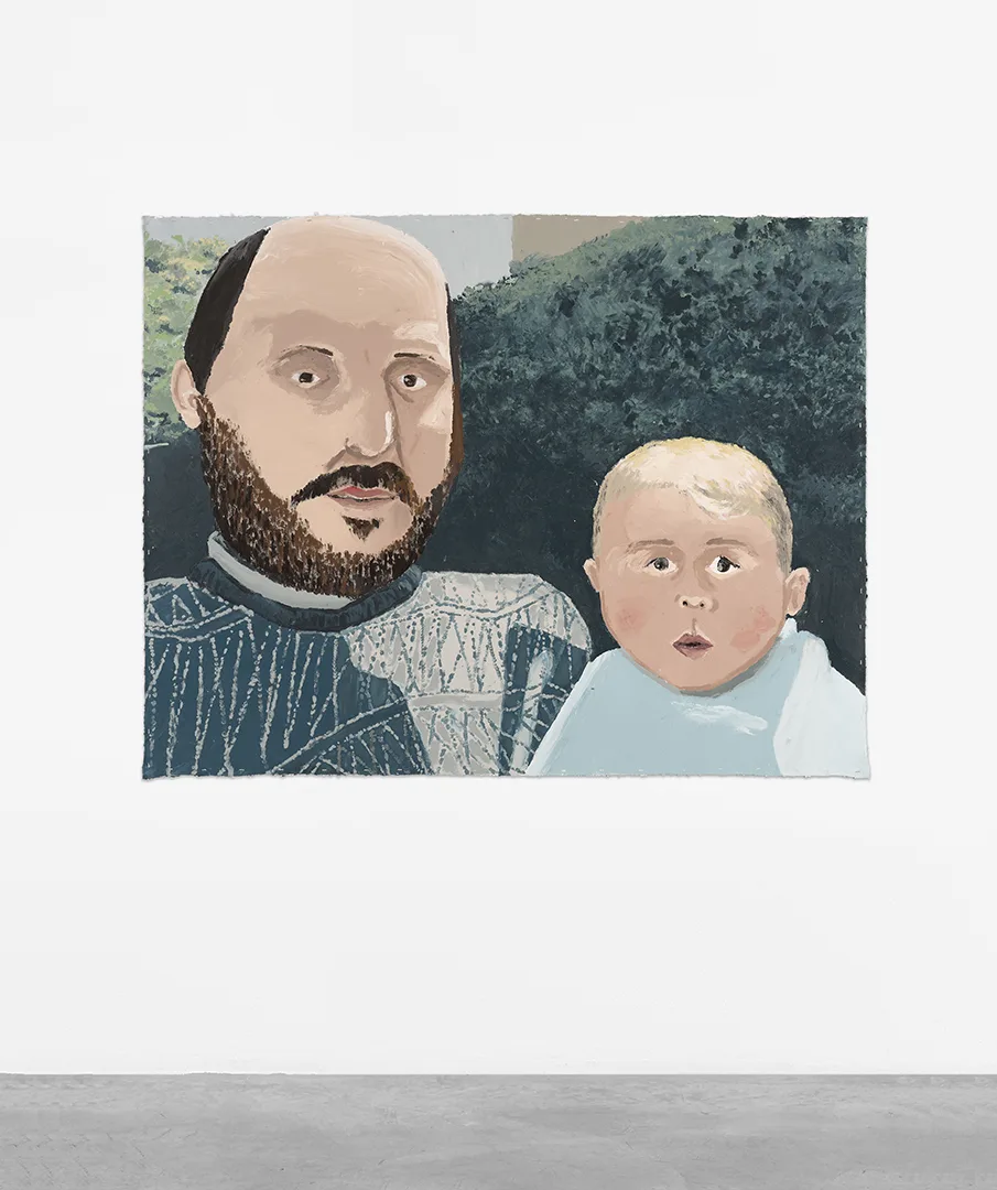 Autorretrato con Papá