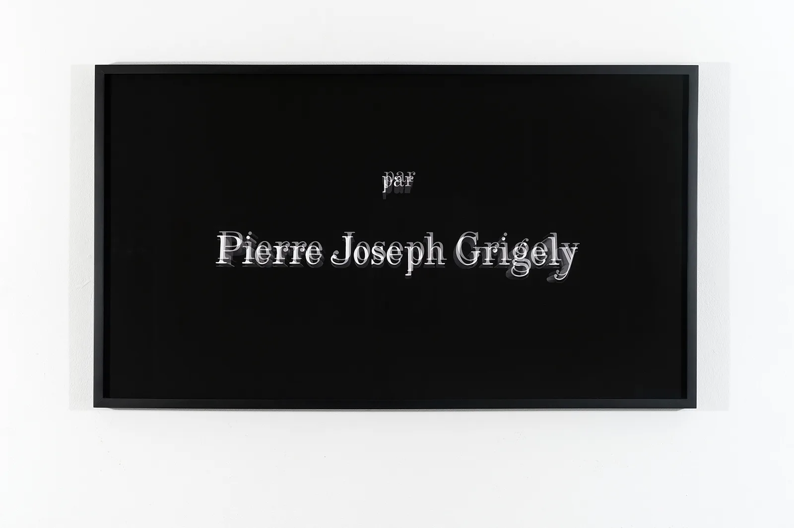 5.Joseph Grigely Pierre Joseph Grigely Air de Paris